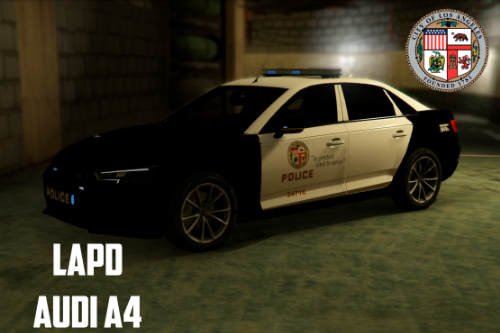 LAPD Audi A4 2016 [4K]
